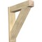 Ekena Millwork Traditional Rough Sawn Craftsman Outlooker, Douglas Fir, 8"W x 38"D x 38"H OUT08X38X38TRA04RDF - alternate 1